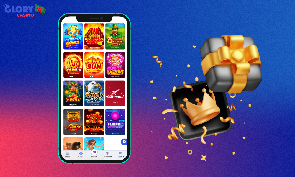 The VIP program in the Glory Casino app allows loyal users from Bangladesh to receive additional benefits and various bonuses
