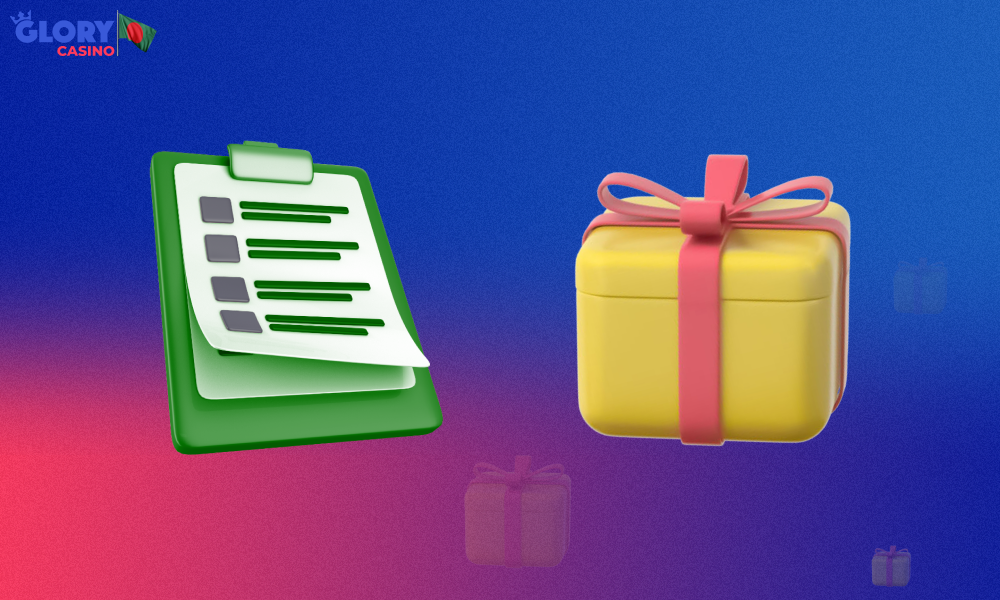 Each bonus at Glory Casino has its own terms and wagering requirements, so before getting any bonus - it is recommended to read its terms and conditions